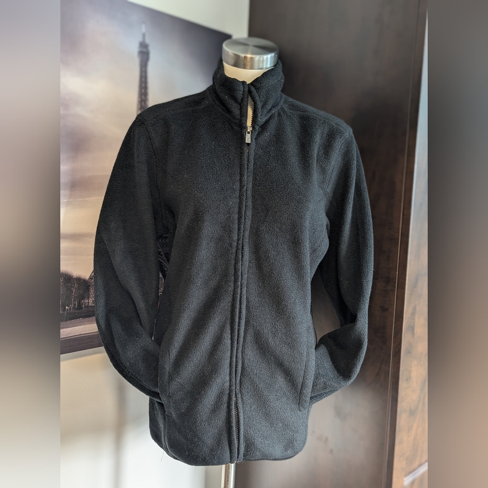 Women's Black Fleece Jacket